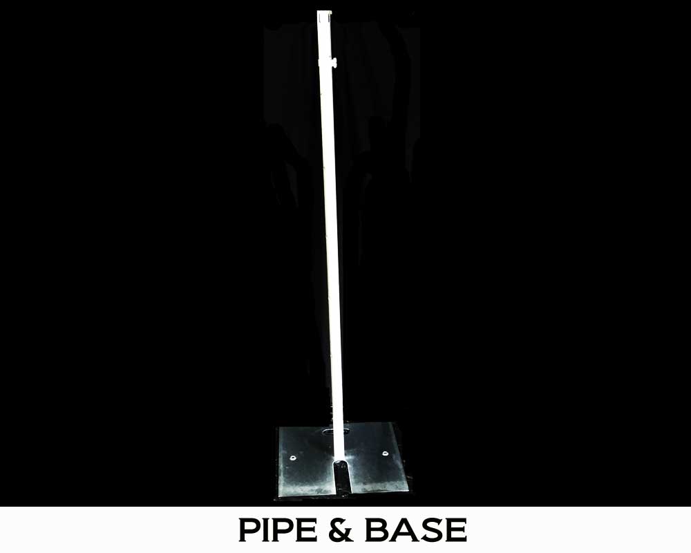 PIPE AND BASE